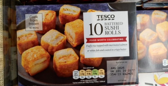 イギリスの寿司ロール
